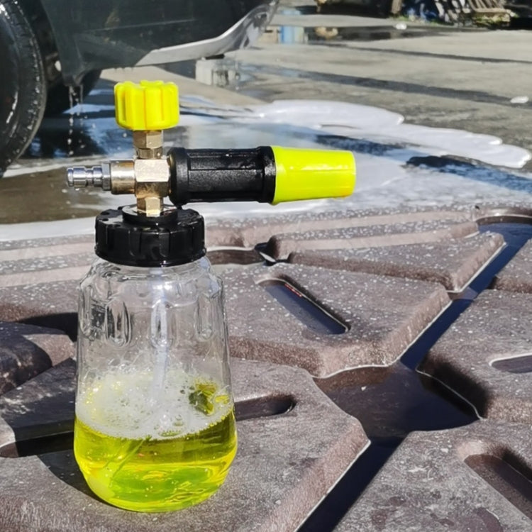 High Pressure Cleaning Machine 1/4 Quick Plug-In Joint Transparent Foam PA Pot, 1/4 Quick Plug-In Joint Foam PA Pot