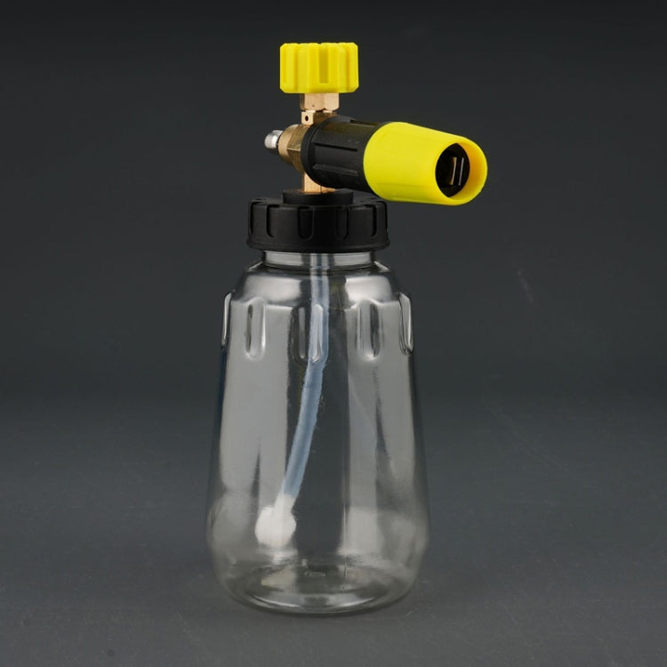 High Pressure Cleaning Machine 1/4 Quick Plug-In Joint Transparent Foam PA Pot, 1/4 Quick Plug-In Joint Foam PA Pot