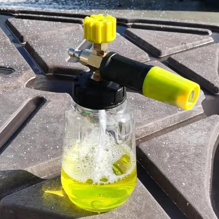 High Pressure Cleaning Machine 1/4 Quick Plug-In Joint Transparent Foam PA Pot, 1/4 Quick Plug-In Joint Foam PA Pot