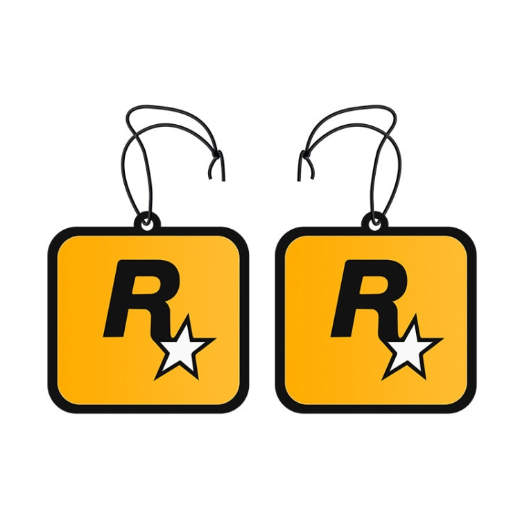 10 PCS Car Perfume Pendant Fragrance Decoration, R Star, Planet