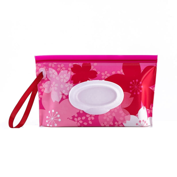 Baby EVA Wet Wipes Bag Portable Flip Removable Sanitary Wet Wipes Bag, Cactus, Red Flower, Feather, Triangle, Crown, Shell, Style 3, Dot, Black And Grey Stripe, Floating Object, Gear, Cat Claw, Geometric Figure, Space, Whale, Orange Space, Big Round Ba...