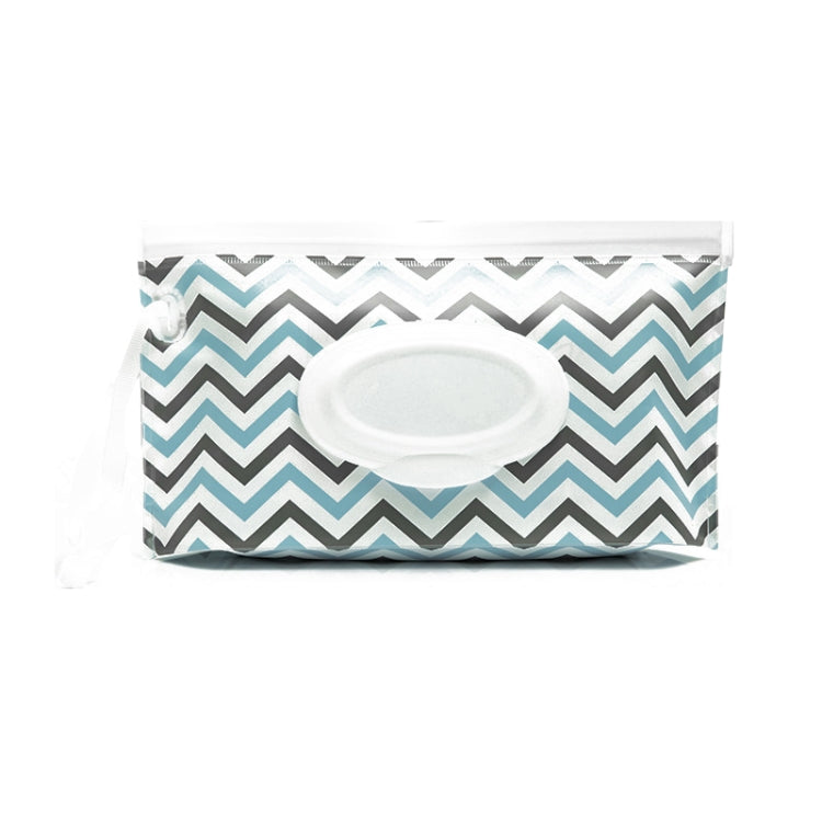 Baby EVA Wet Wipes Bag Portable Flip Removable Sanitary Wet Wipes Bag, Cactus, Red Flower, Feather, Triangle, Crown, Shell, Style 3, Dot, Black And Grey Stripe, Floating Object, Gear, Cat Claw, Geometric Figure, Space, Whale, Orange Space, Big Round Ba...