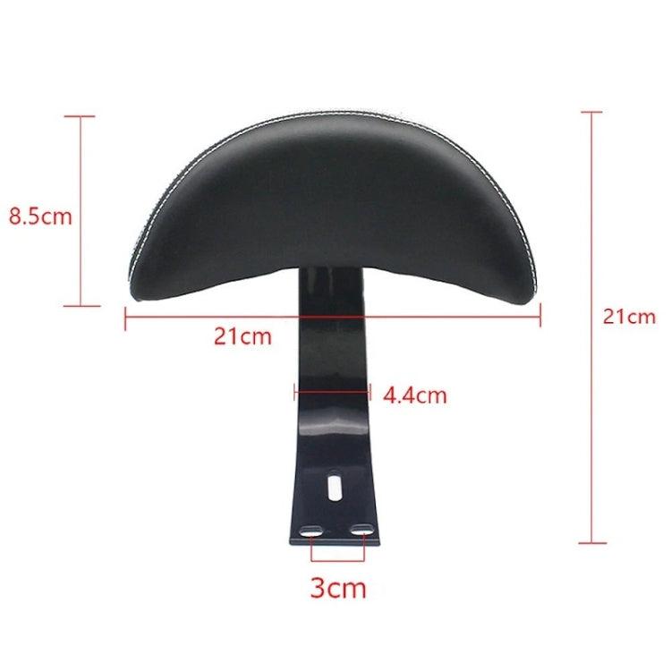 2 PCS Motorcycle Electric Vehicle Driving Rear Seat Safety Backrest Modification, Rear Seat Safety Backrest