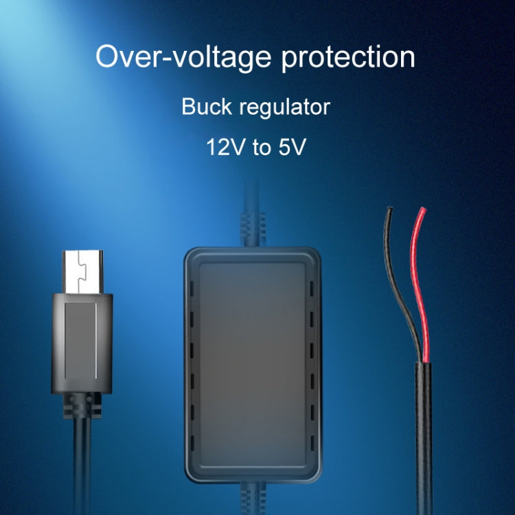 خط تخفيض جهد شحن السيارة USB من 12 فولت إلى 5 فولت لأداة الملاحة