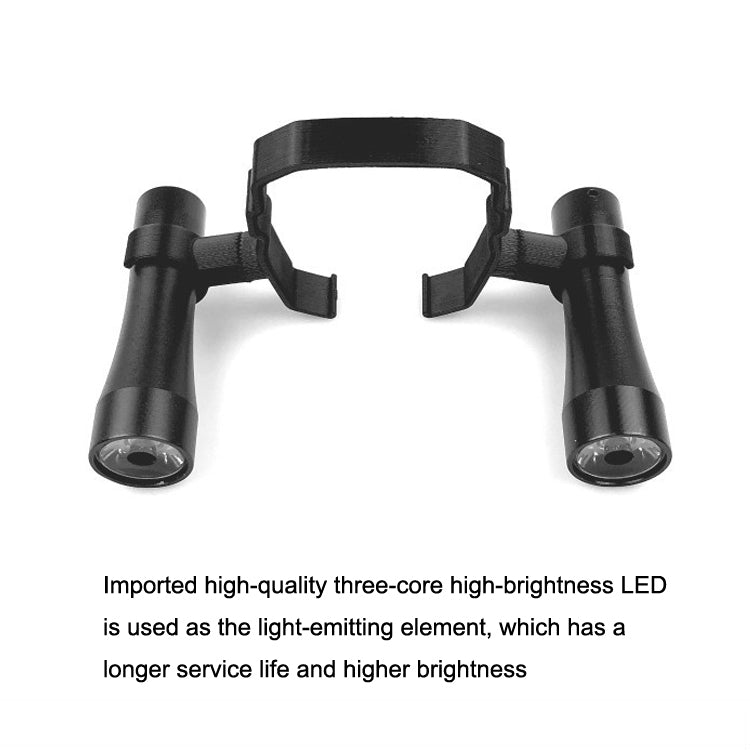 ضوء ملء LED للطائرات بدون طيار، ضوء أمامي للرؤية الليلية، كشاف ضوئي لطائرات DJI Mavic Pro