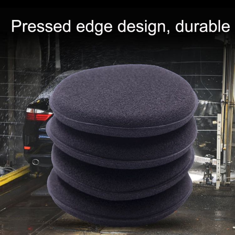 50 PCS Waxing Sponge Cars With Round Edge Car Washing Car Wax Maintenance Polished Sponge, 50 PCS Polished Sponge