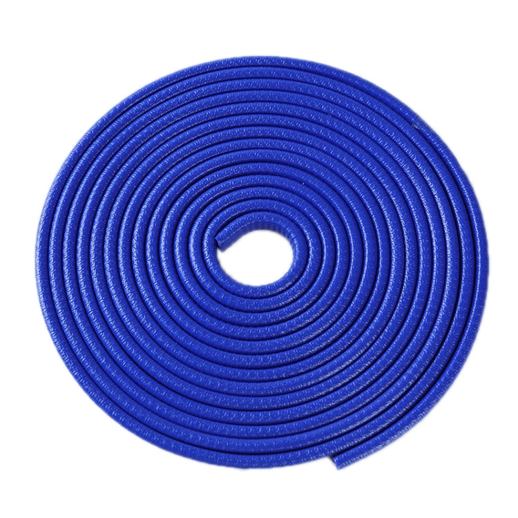 5m U-shaped Non-stick Car Rubber Seal Bumper, Black, White, Grey, Blue, Red