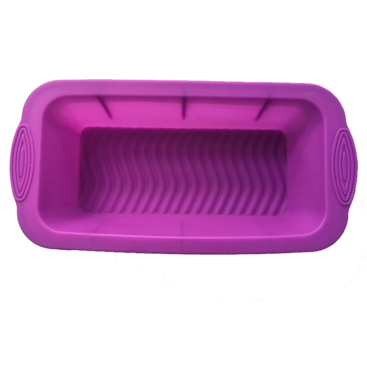 Silicone Pizza Toast Box Long Cake Mold, Long (Red), Long (Blue), Long (Purple)