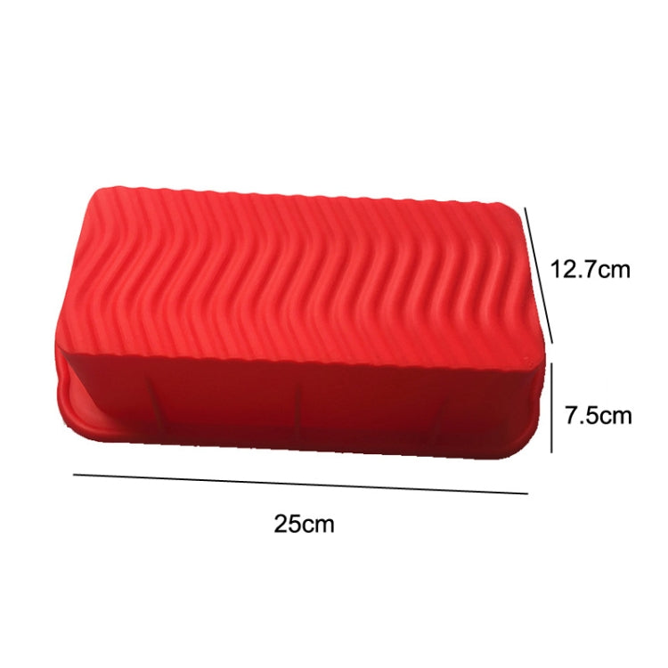 Silicone Pizza Toast Box Long Cake Mold, Long (Red), Long (Blue), Long (Purple)