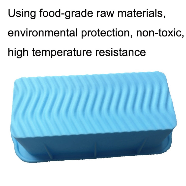 Silicone Pizza Toast Box Long Cake Mold, Long (Red), Long (Blue), Long (Purple)