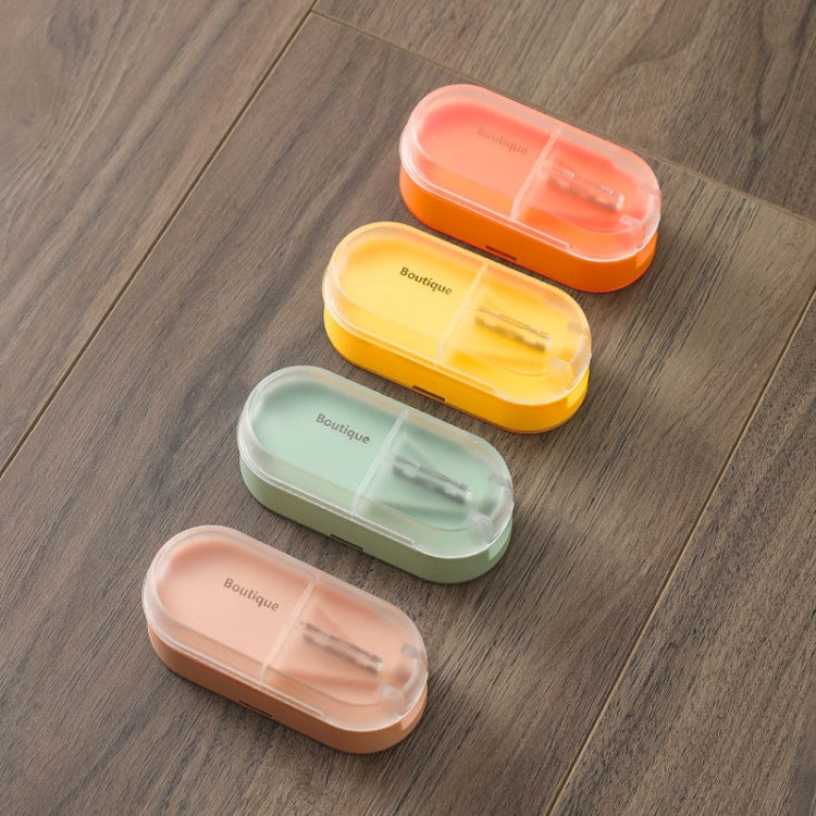 Home Convenient Transparent Tablet Divider Compartments Medicine Boxes
