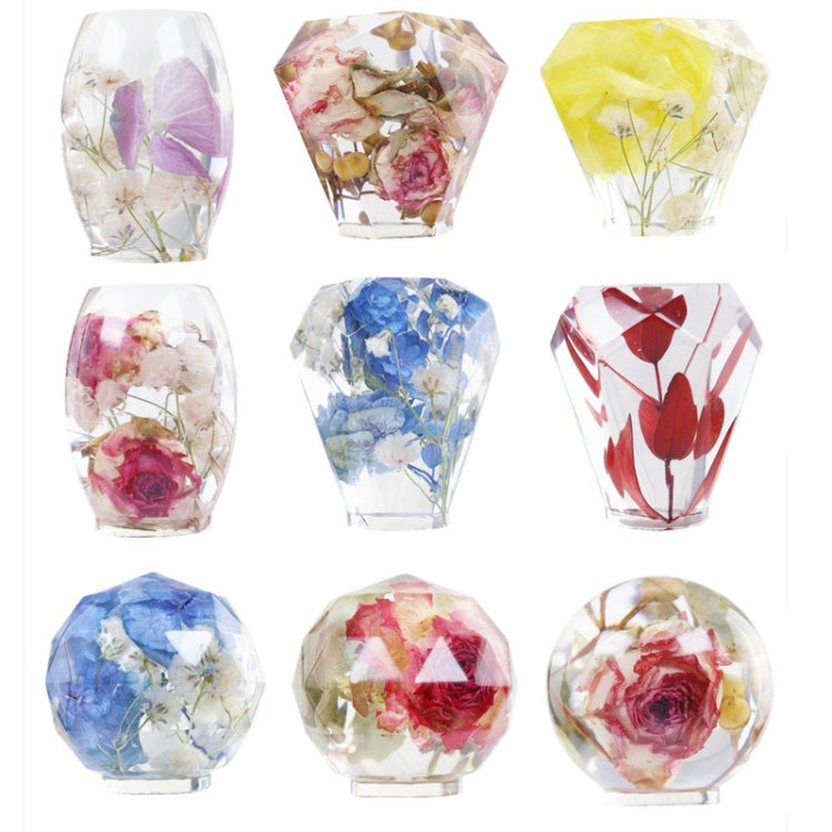 DIY Crystal Epoxy Resin Red Wine Stopper Silicone Mold,Style:, Five Molds, 5 Molds+5 Red Wine Plug