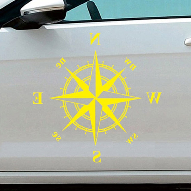 D-336 Car Compass Graphic Sticker Hood Car Body Universal Sticker, D-336