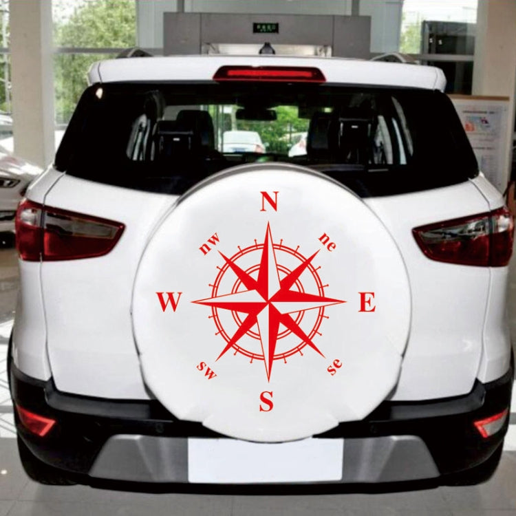 D-336 Car Compass Graphic Sticker Hood Car Body Universal Sticker, D-336
