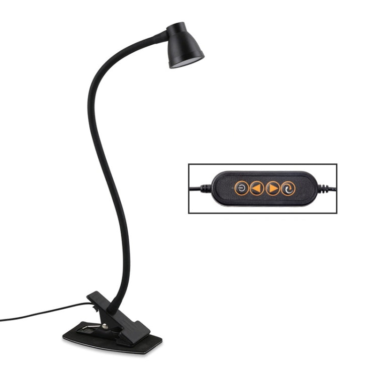 668A001 USB 360 Degree Bend Hose Desk Lamp, Spec:, White Stepless Dimming, Black Stepless Dimming, White Two-speed Dimming, Black Two-speed Dimming