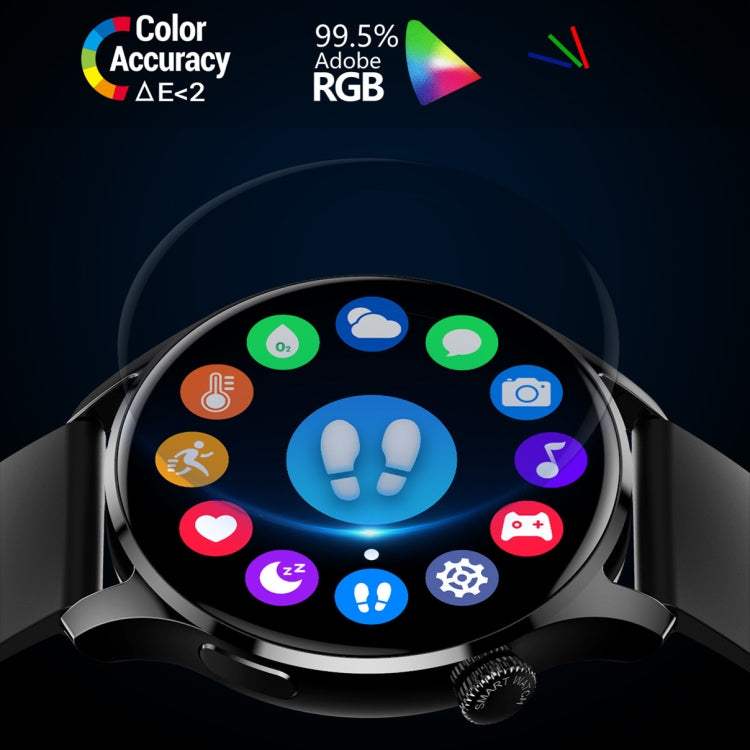 HD3 1.32 Inch Heart Rate Monitoring Smart Watch with Payment Function