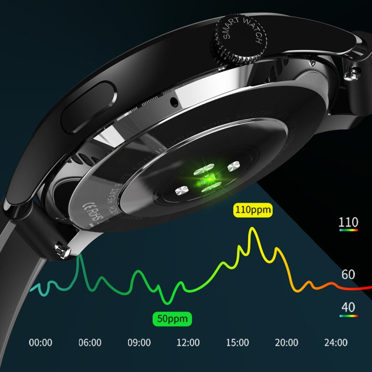 HD3 1.32 Inch Heart Rate Monitoring Smart Watch with Payment Function