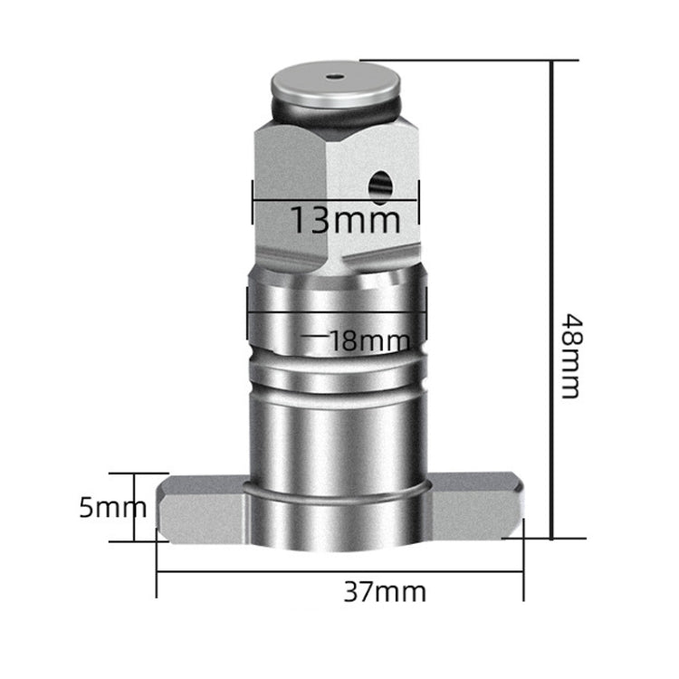 Square T -Shaft Electric Wrench Converter, Style: Dual Use, Dual Use