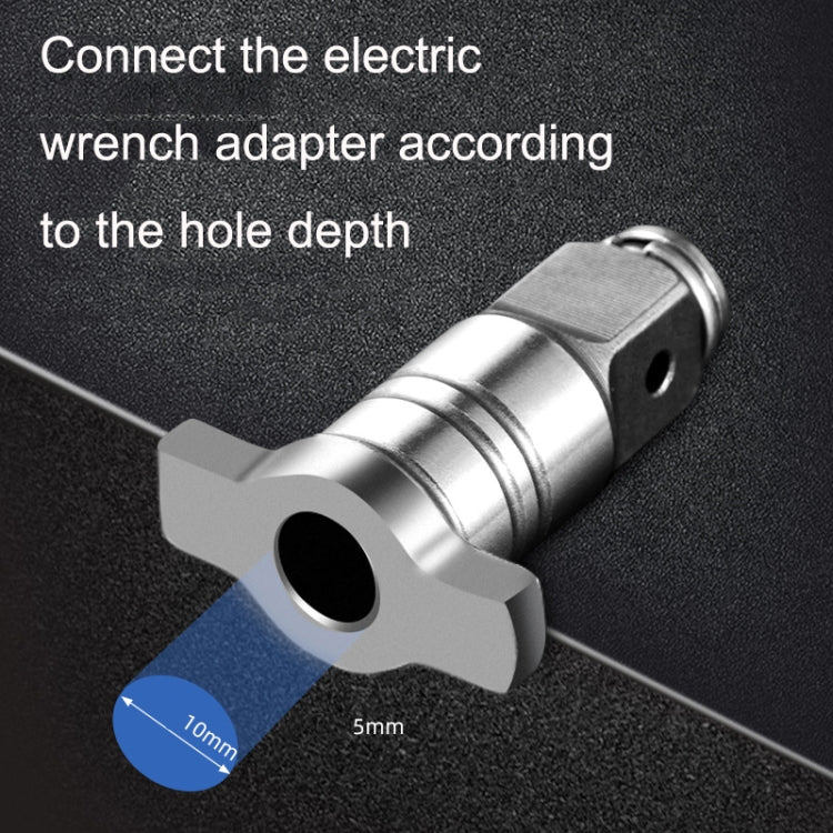 Square T -Shaft Electric Wrench Converter, Style: Dual Use, Dual Use