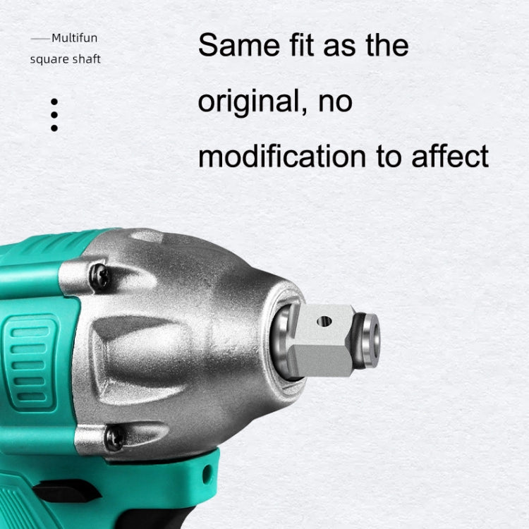 Square T -Shaft Electric Wrench Converter, Style: Dual Use, Dual Use