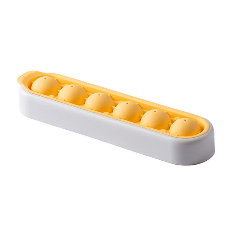 Homemade Quick Frozen Ice Cube Storage Silicone Mold, Yellow Green, Gray Yellow