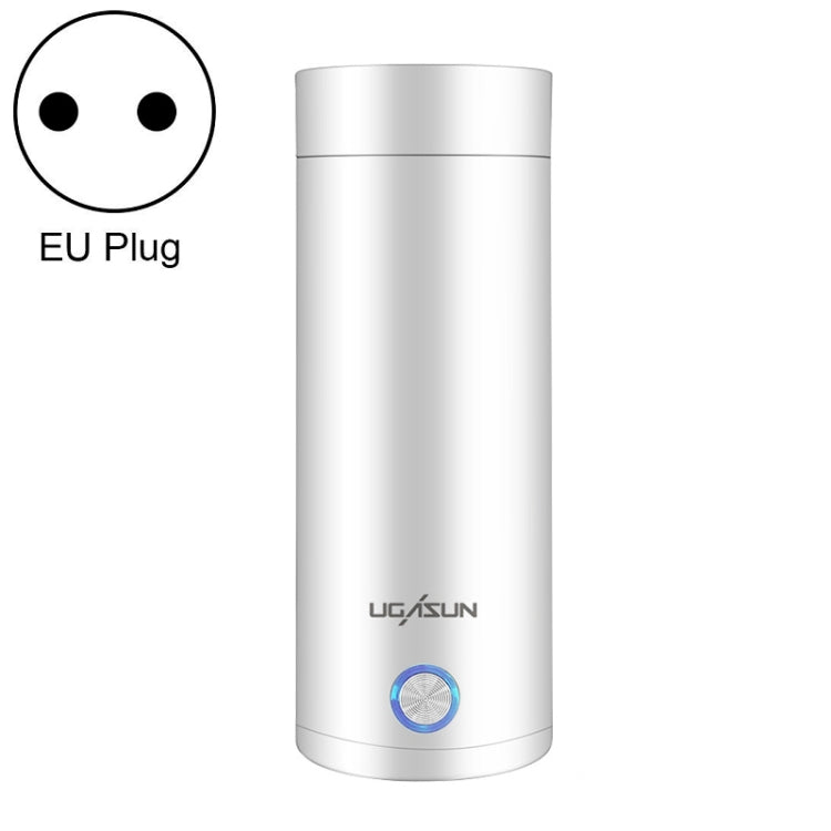 UGASUN Travel Portable Mini Electric Heated Water Cup, UK Plug (White), EU Plug (Withe), US Plug (White), UK Plug (Pink), EU Plug (Pink), US Plug (Pink)