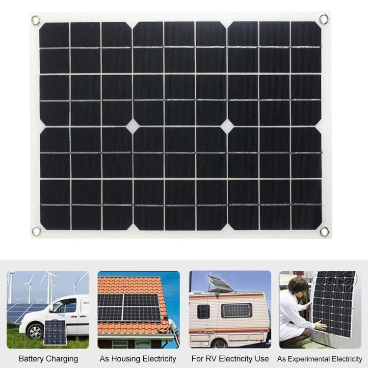 Home Solar Generator Inverter+30A Controller+18W 12V Solar Panel, Black 12V To 220V, Black 12V To 110V, Yellow 12V To 220V, Yellow 12V To 110V