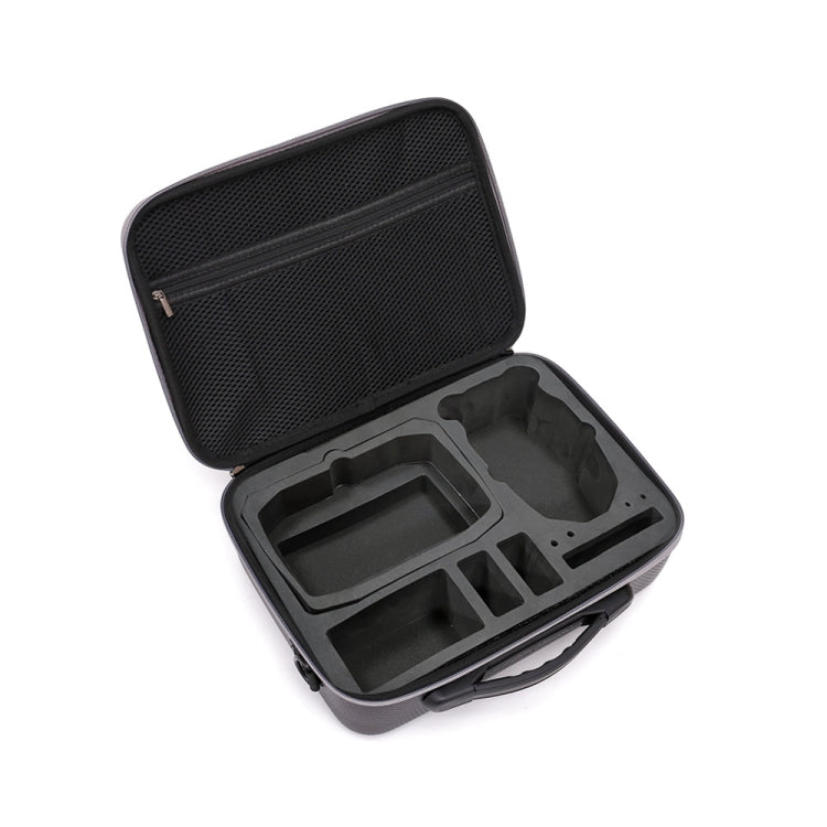 حقيبة ظهر وحقيبة رسول منظمة لـ DJI MINI 3 PRO، نايلون أسود، نمط ماسي من البولي يوريثان