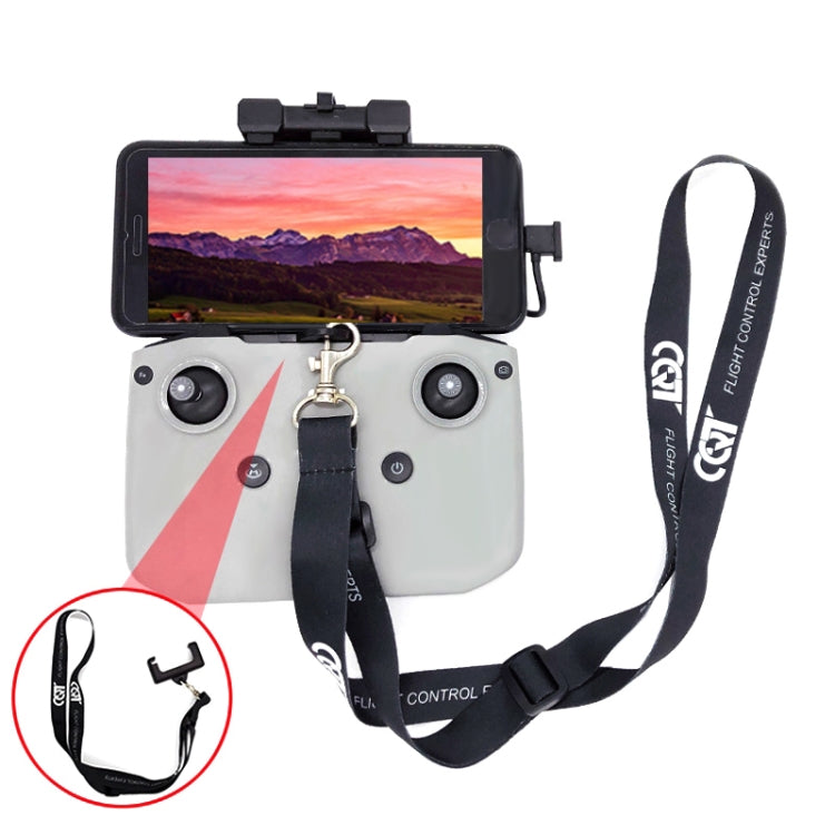 حبل تحكم عن بعد CQT مع خطاف لـ DJI Mavic Air 2/2S/Mini 2/Mini 3 Pro، النمط: حبل رفيع، حبل عريض، مشبك فقط