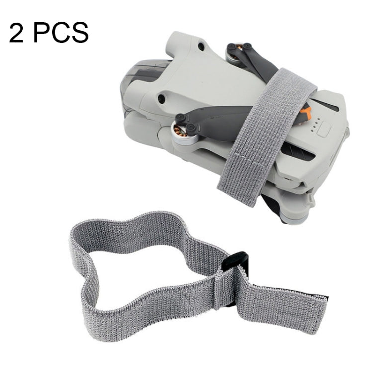 قطعتان من واقيات المروحة المرنة لطائرة DJI MINI 3 PRO، مثبت مرن