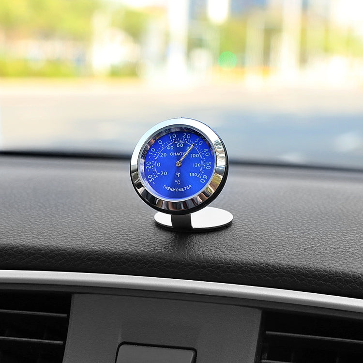 Night Light Car Thermometer Metal Ornaments, Gold Thermometer, Black Thermometer, Blue Thermometer