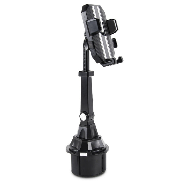 Central Control Cup Holder Adjustable Length Mobile Phone Bracket Car Navigation Bracket, Central Control Cup Holder