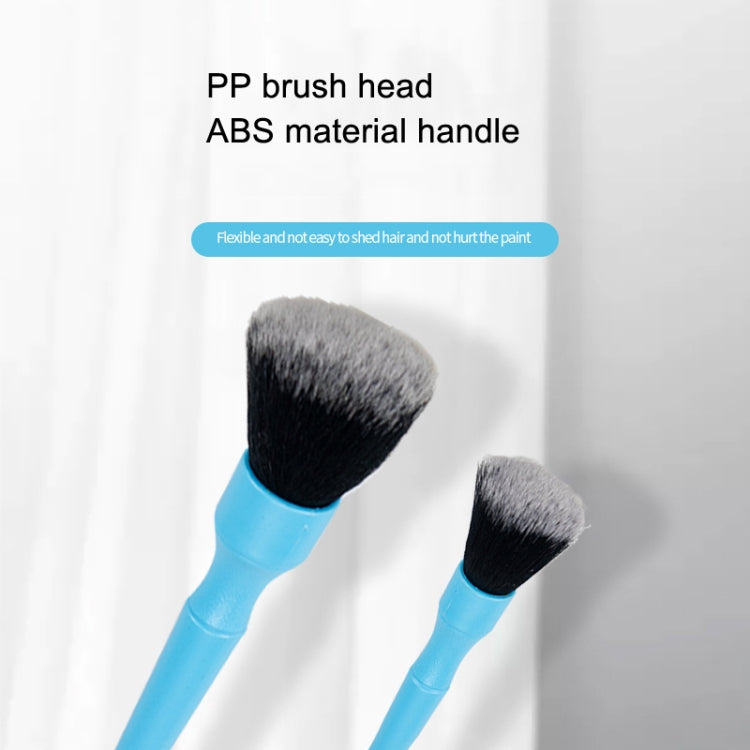Car Details Soft Bristle Interior Brush Crevice Cleaning Brush, Style:, Short Black Handle, Long Black Handle, Short Red Handle, Long Red Handle, Short Blue Handle, Long Blue Handle