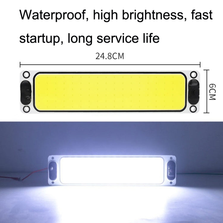 2PCS Car Cab LED Reading Light COB Truck Interior Light Dome Lamp, Car LED Reading Light