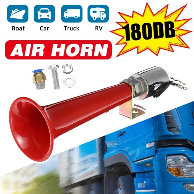 180DB Car Super Loud Air Horn Bird Call Single Pipe Air Whistle Horn, Super Loud Air Horn