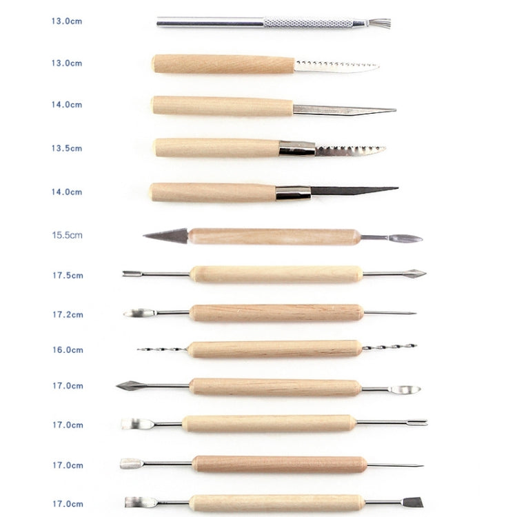 Pottery Tool Set Pottery Clay Stone Carving Knife DIY Clay Combination Tool, 22 In 1, 24 In 1, 27 In 1, 32 In 1