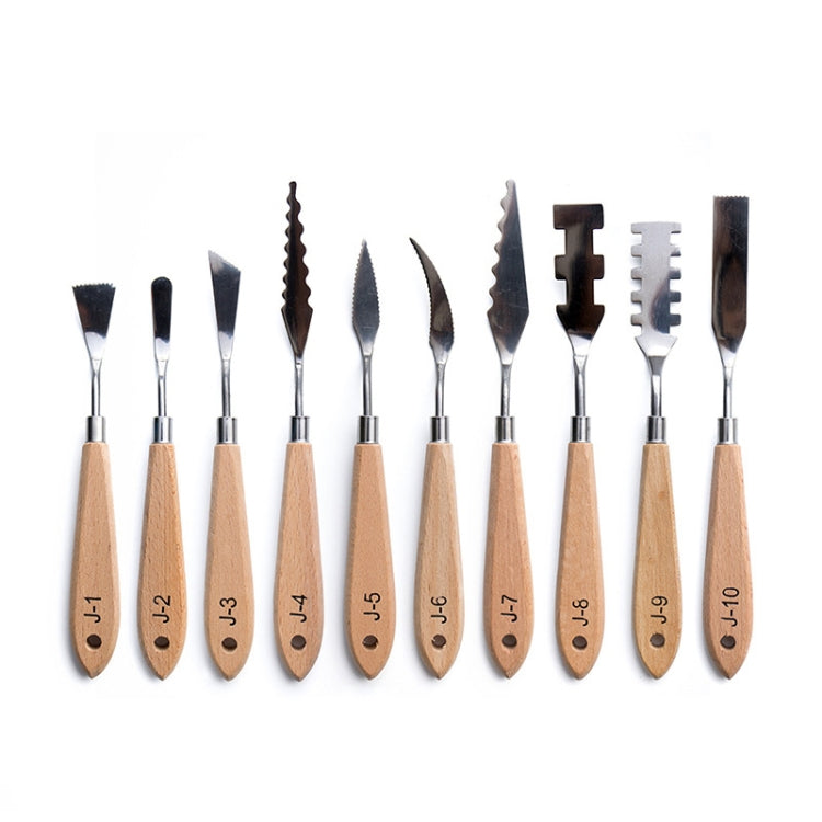 13 In 1 Oil Painting Special-shaped Scraper Painting Creation Art Palette Knife, 13 In 1