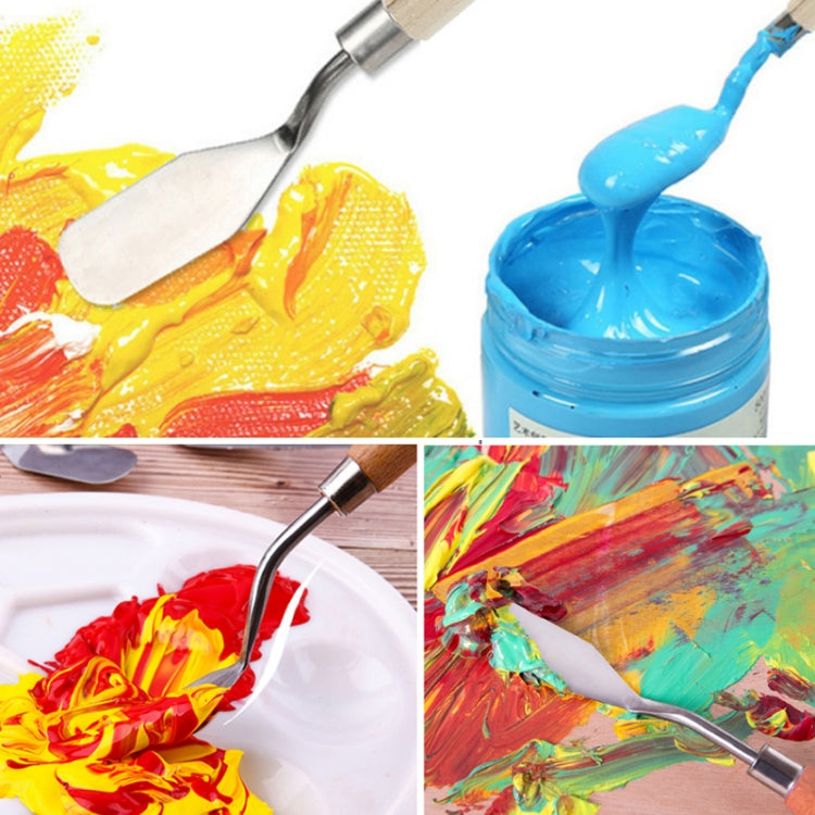 13 In 1 Oil Painting Special-shaped Scraper Painting Creation Art Palette Knife, 13 In 1