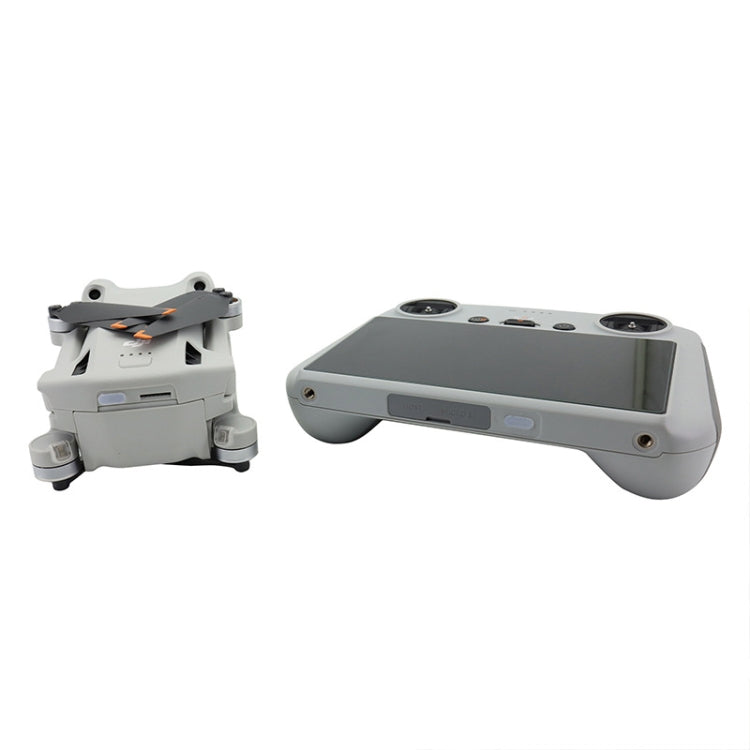 مجموعتان من سدادة الغبار ومنفذ شحن جهاز التحكم عن بعد لجسم الطائرة بدون طيار لـ DJI Mini 3 Pro، شفاف، أسود، شفاف + أسود