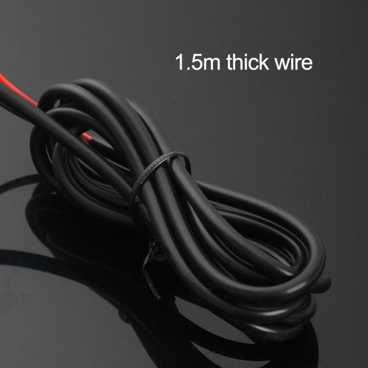Motorcycle Dual USB Mobile Phone Charger 5V 3A Fast Charging, 5V 3A Black