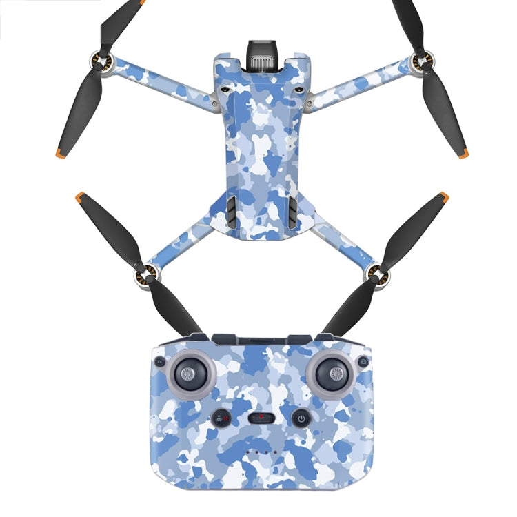 ملصق مقاوم للماء ومضاد للخدش بتصميم مسطح لطائرة DJI Mini 3 Pro، RC-N1 الإصدار العادي، RC مع إصدار الشاشة