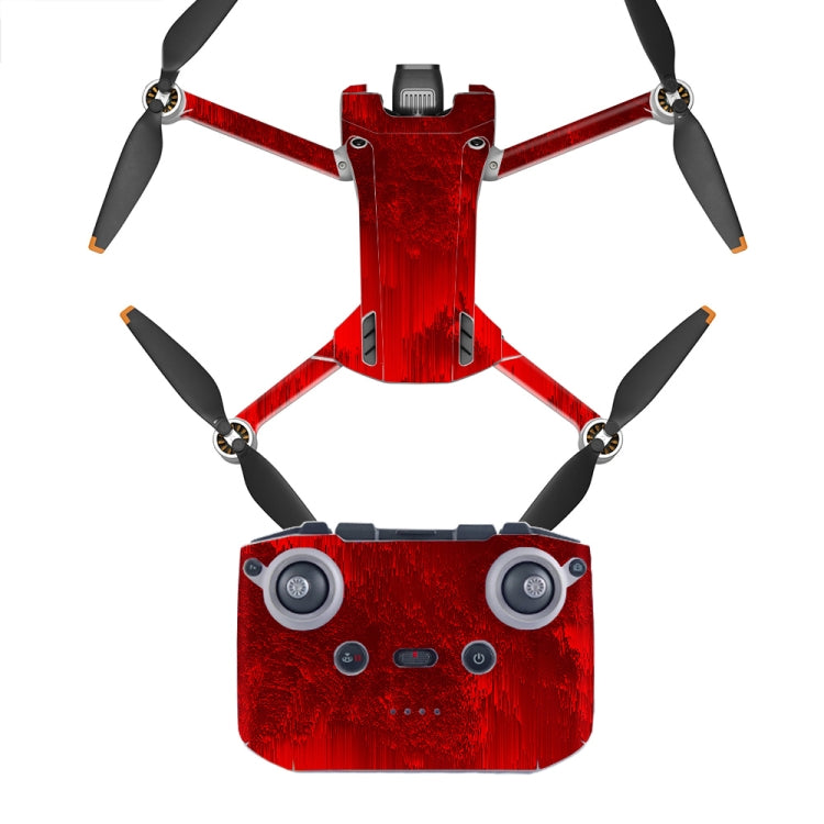 ملصق مقاوم للماء ومضاد للخدش بتصميم مسطح لطائرة DJI Mini 3 Pro، RC-N1 الإصدار العادي، RC مع إصدار الشاشة