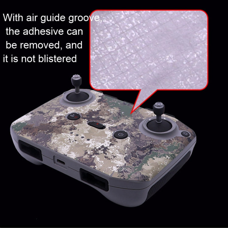 ملصق مقاوم للماء ومضاد للخدش بتصميم مسطح لطائرة DJI Mini 3 Pro، RC-N1 الإصدار العادي، RC مع إصدار الشاشة