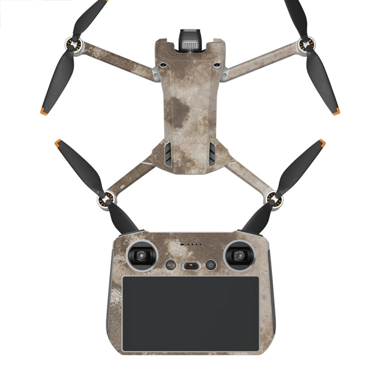 ملصق مقاوم للماء ومضاد للخدش بتصميم مسطح لطائرة DJI Mini 3 Pro، RC-N1 الإصدار العادي، RC مع إصدار الشاشة