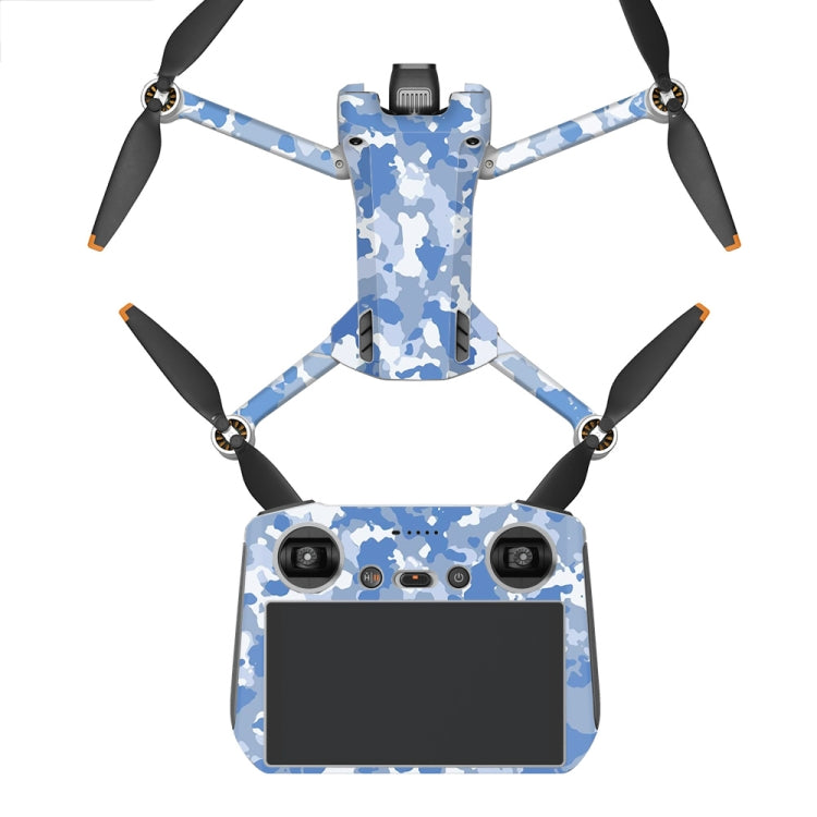 ملصق مقاوم للماء ومضاد للخدش بتصميم مسطح لطائرة DJI Mini 3 Pro، RC-N1 الإصدار العادي، RC مع إصدار الشاشة