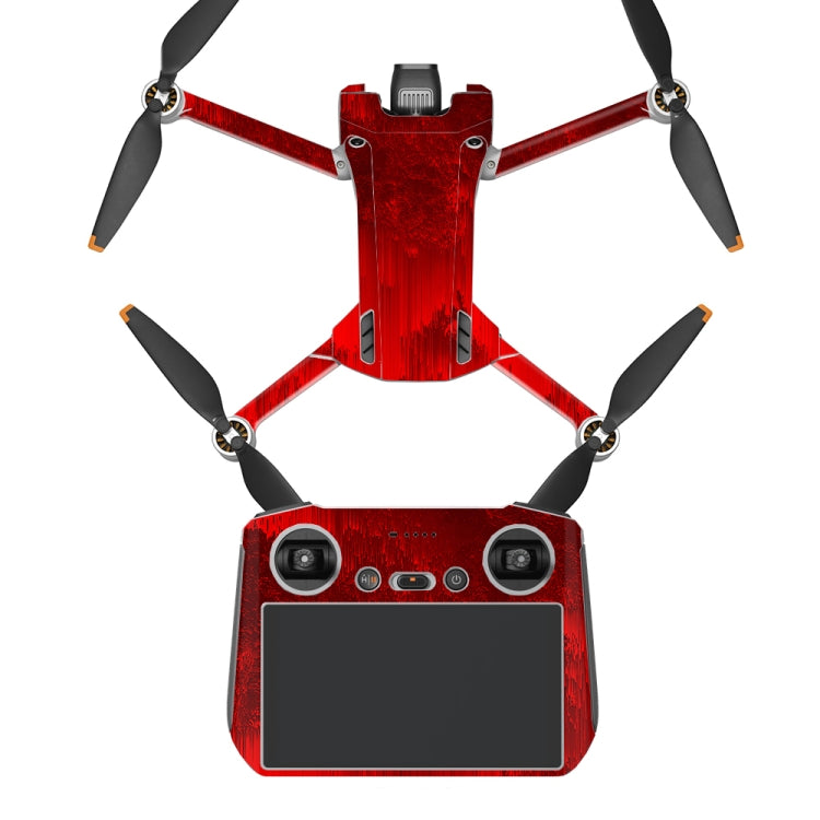 ملصق مقاوم للماء ومضاد للخدش بتصميم مسطح لطائرة DJI Mini 3 Pro، RC-N1 الإصدار العادي، RC مع إصدار الشاشة