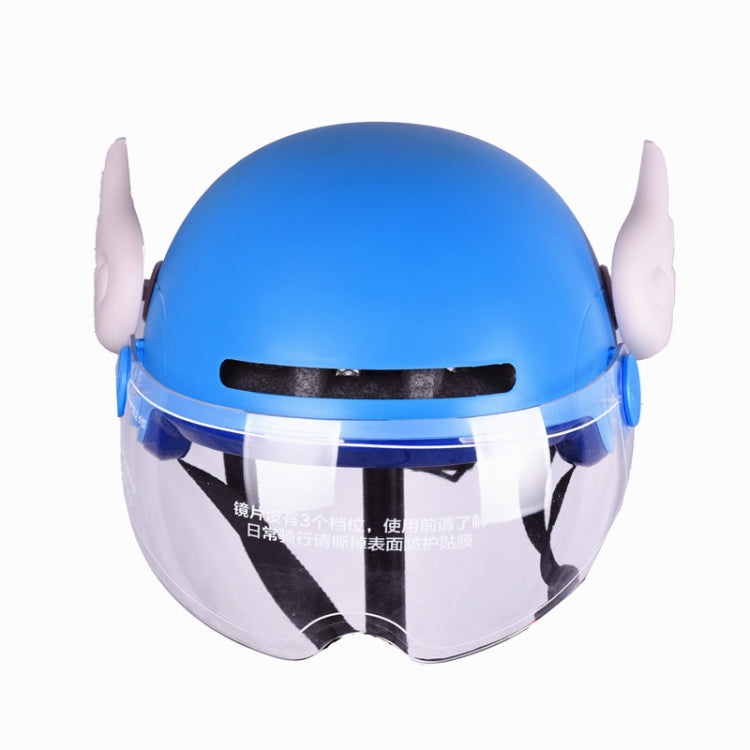 2 Pairs Motorcycle Helmet Angel Wings Decoration, White, Light Blue, Red, Black, Pink, Blue