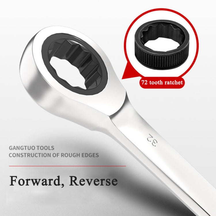 Combination Ratchet Wrench with Flexible Head Dual-purpose Ratchet Tool, 6mm, 7mm, 9mm, 11mm, 24mm, 16mm, 18mm, 20mm, 21mm, 22mm, 23mm