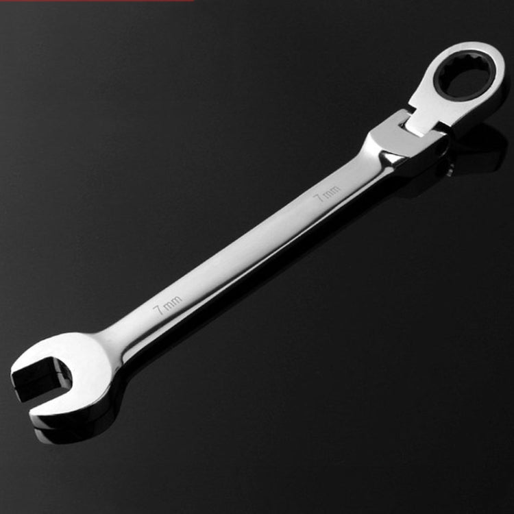 Combination Ratchet Wrench with Flexible Head Dual-purpose Ratchet Tool, 6mm, 7mm, 9mm, 11mm, 24mm, 16mm, 18mm, 20mm, 21mm, 22mm, 23mm