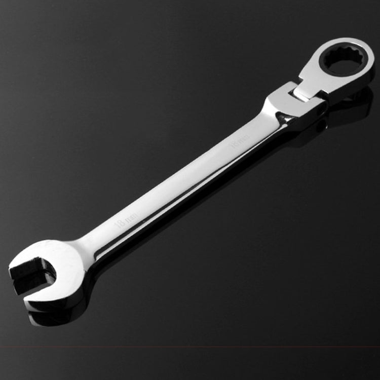 Combination Ratchet Wrench with Flexible Head Dual-purpose Ratchet Tool, 6mm, 7mm, 9mm, 11mm, 24mm, 16mm, 18mm, 20mm, 21mm, 22mm, 23mm